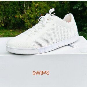 NIB SWIMS Men’s Lightweight Breeze Tennis Sneakers White US 11.5 / Store Demo